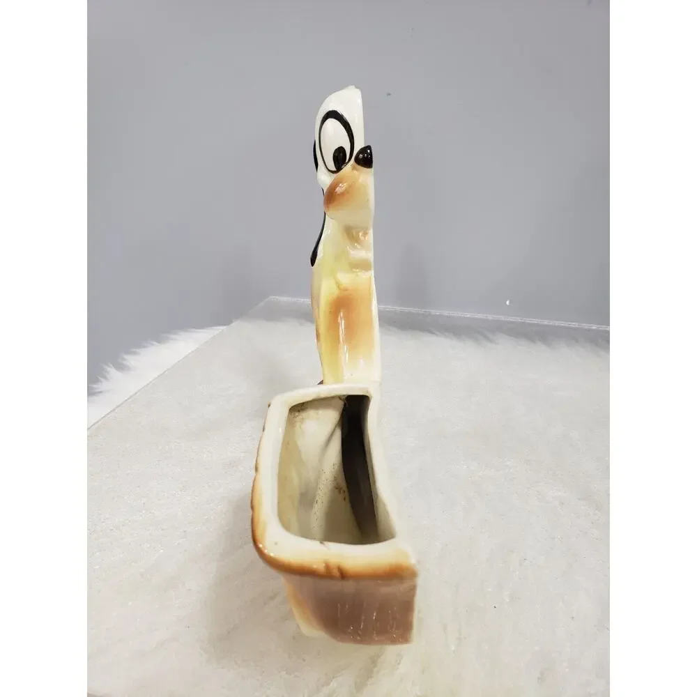 Vintage RARE PLUTO WALL‎ POCKET WALT DISNEY PROD Vase wall decor hanging